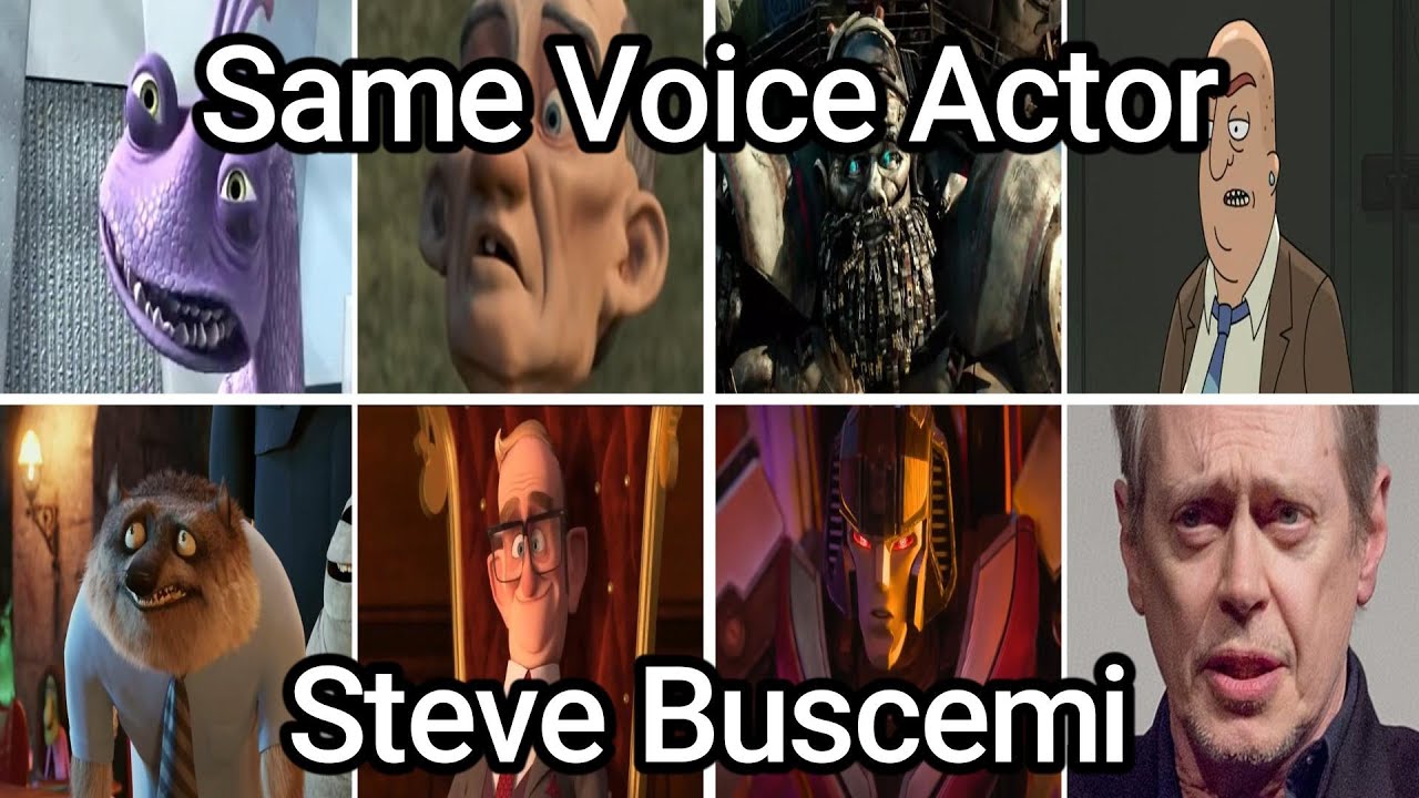 Same Voice Actor - Steve Buscemi