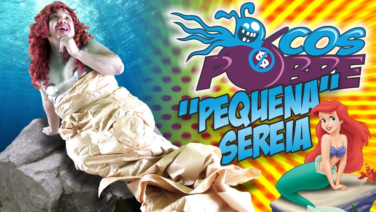 👺 CosPOBRE Pequena Sereia