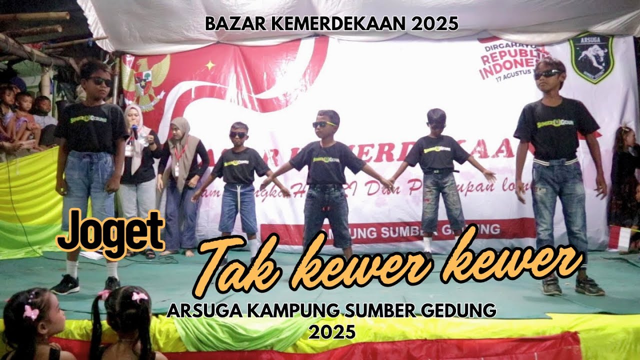 JOGET TAK KEWER KEWER - ARSUGA BOYS❗️SEMARAK BAZAR KEMERDEKAAN 2025