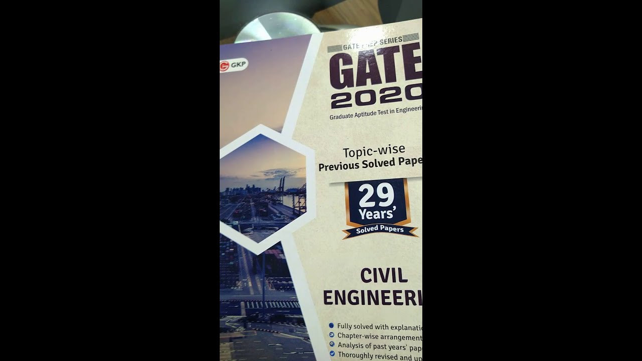 GATE 2020 - Civil Engineering Topic-wise Solved Papers