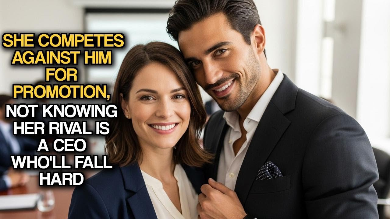 She Competes Against Him For Promotion, Not Knowing Her Rival Is A CEO Who'll Fall Hard