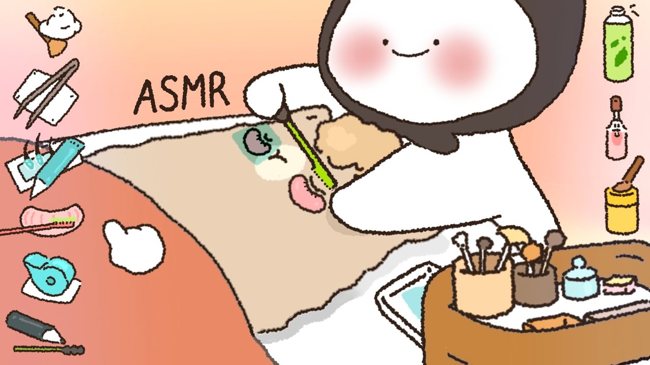 Alpaca's eyelash extension 🦙 [ASMR animation]