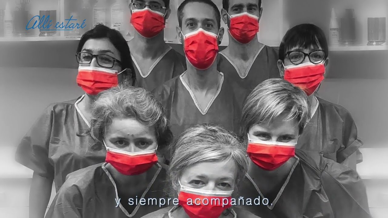 Himno de Enfermería. “Allí estaré”  Versión Covid-19