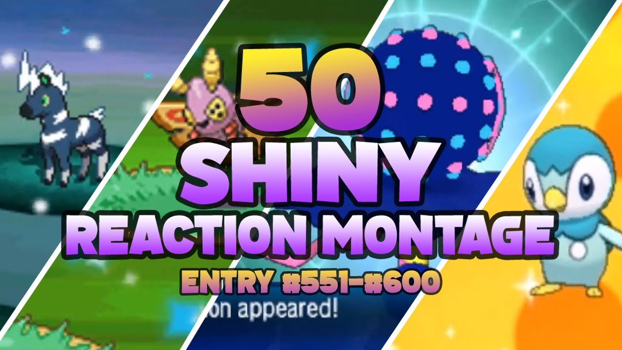 50 Shiny Reactions Montage #551-600!