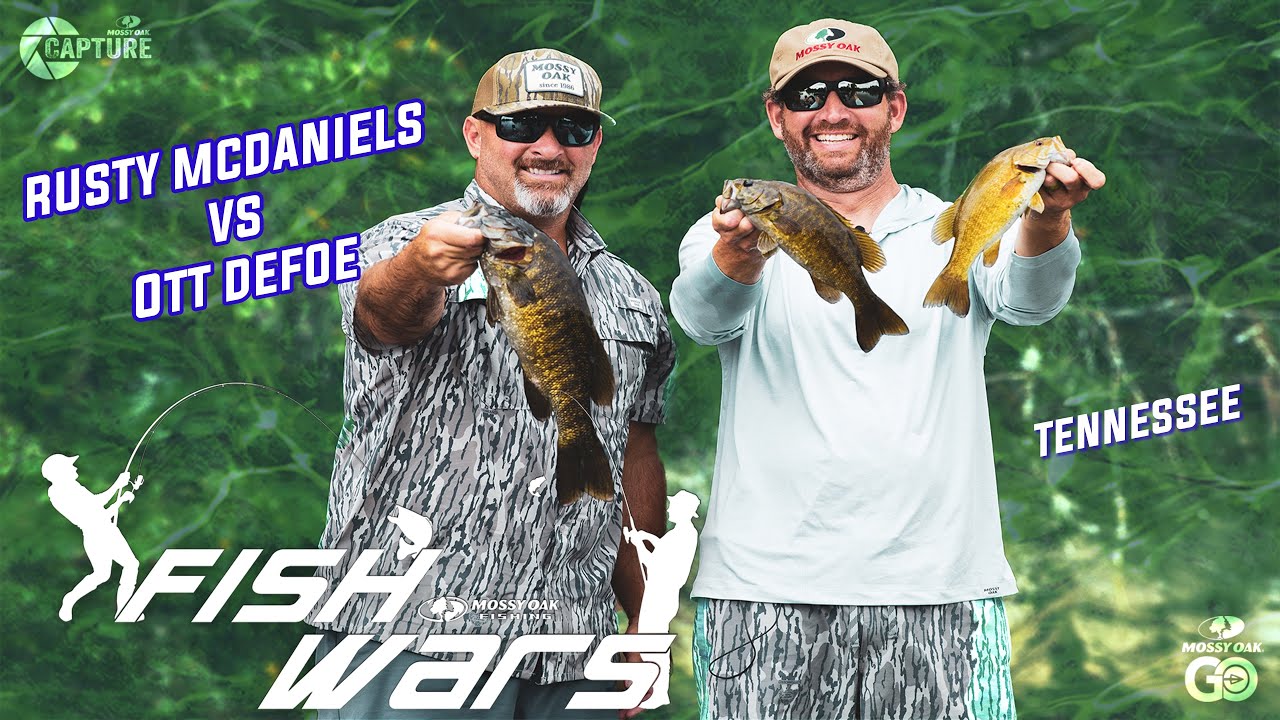 Fish Wars: Rusty VS Ott DeFoe on Holston River | First to 10 Bass Challenge