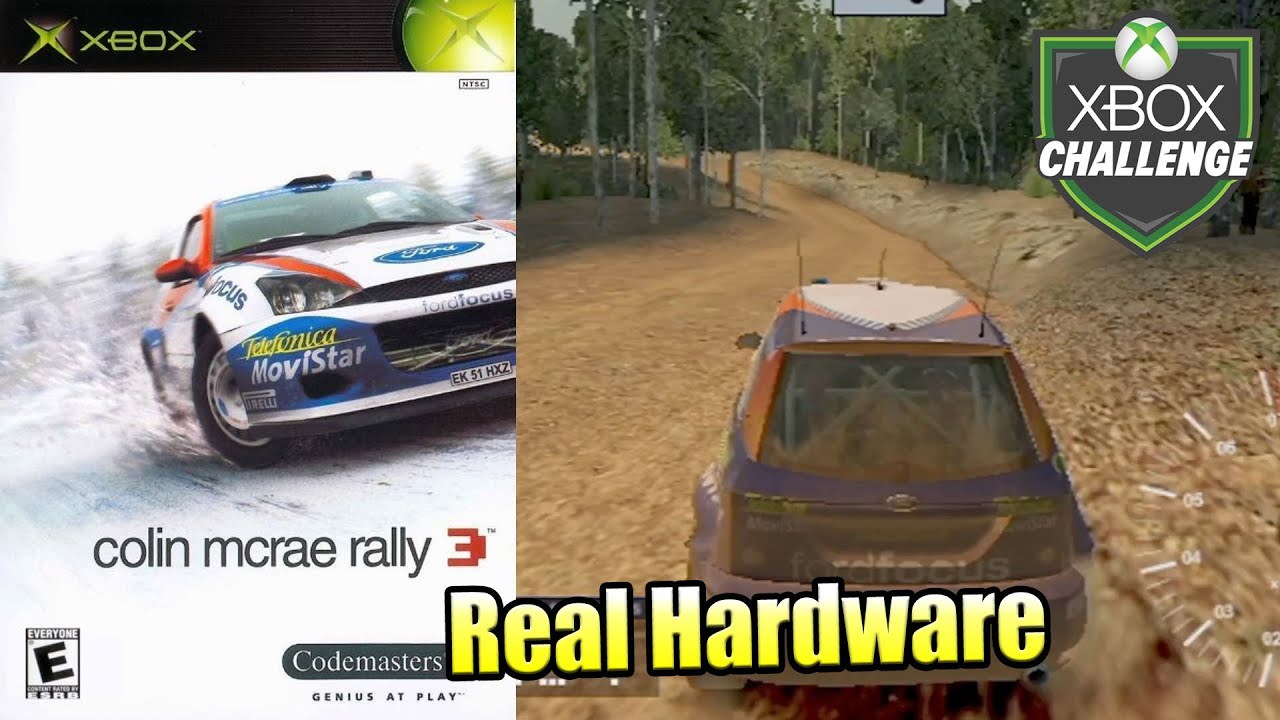 Colin McRae Rally 3 — Xbox Original Gameplay HD — Real Hardware {Component}