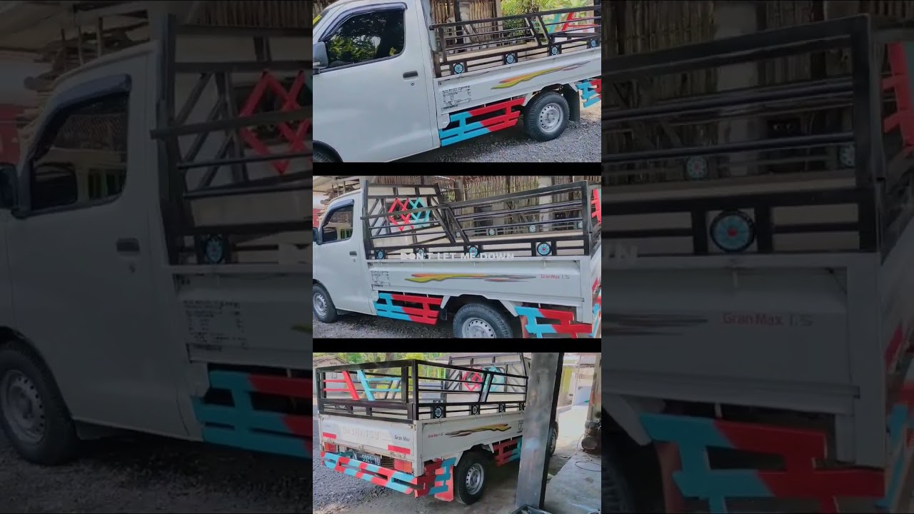 Spantene mobil pic up grandmax || Variasi mobil pickup || Modifikasi mobil grand max pick up