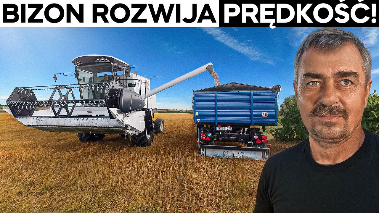 Tata WYCISKA z BIZONA Co Może... 80 Arów w Pół Godzinki !! BIZON Z056 Super HYDROSTAT 4x4
