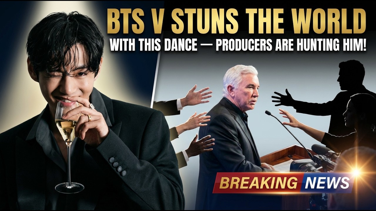 Участник группы BTS Ким Тэхён поразил мир этим танцем — продюсеры охотятся за ним!