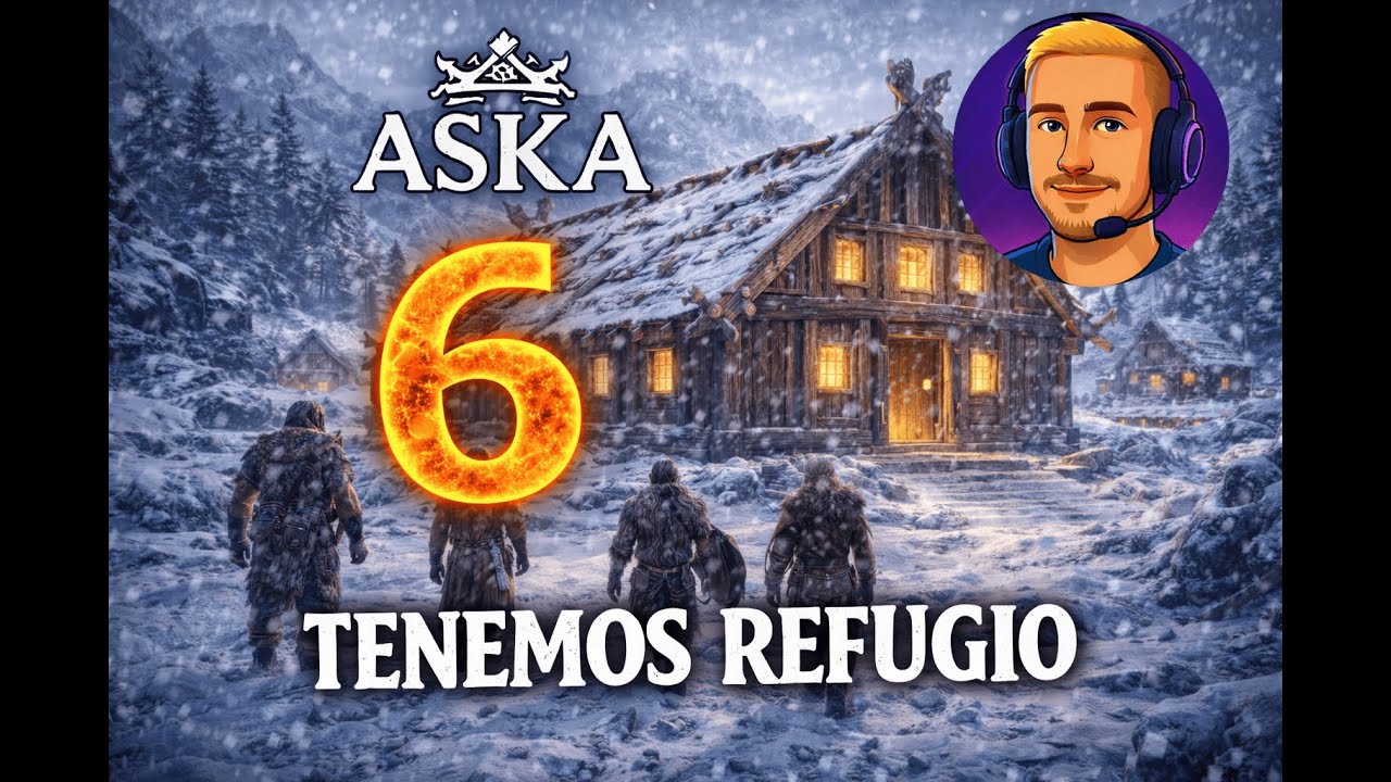 ASKA!! Conseguimos la casa grande, al fin un refugio para el invierno!! Gameplay español!! Cap6