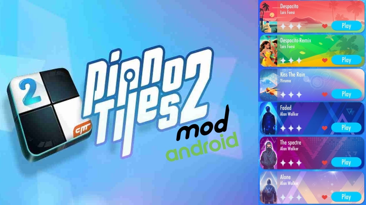 Piano Tiles 2 Latest mod ver for Android - Unlocked all songs (VIP) (2022)