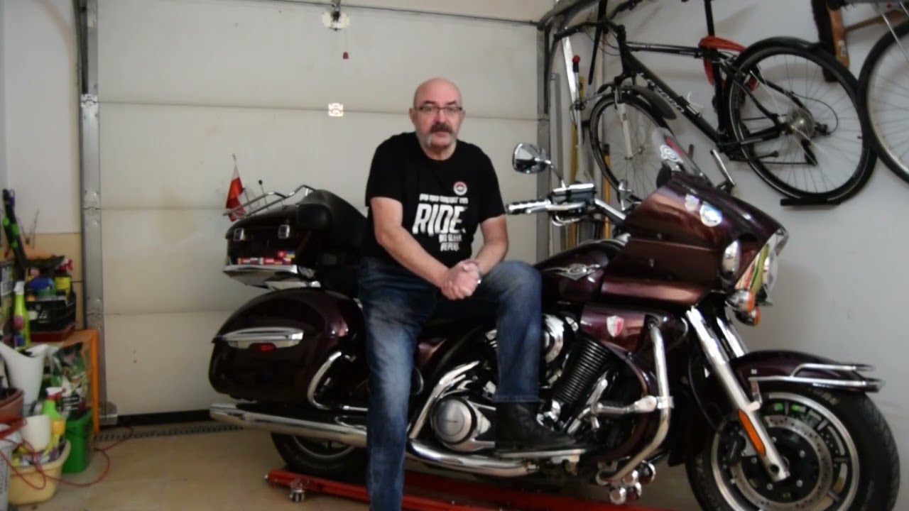 Mój motocykl Kawasaki VN 1700 Vulcan Voyager