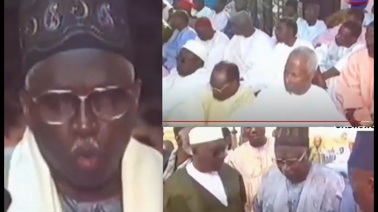 Vidéo inédite - Khoutba Tabaski d'Imam Maodo Sylla devant Abdou Diouf et son gouvernement