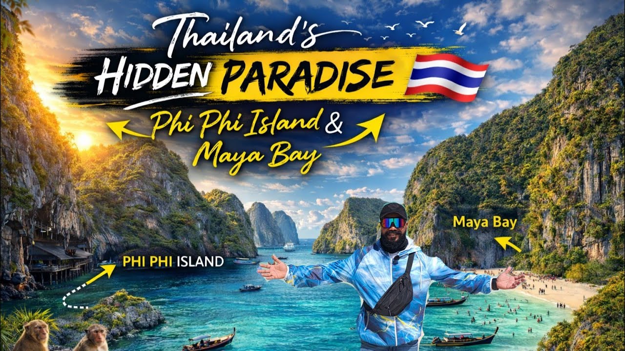 Thailand’s Hidden Paradise 🇹🇭 | Phuket to Phi Phi Island & Maya Bay (Unreal Beauty!)