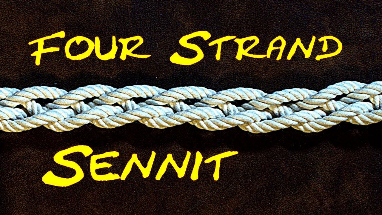 How to Tie a Four Strand French Sennit or Braid
