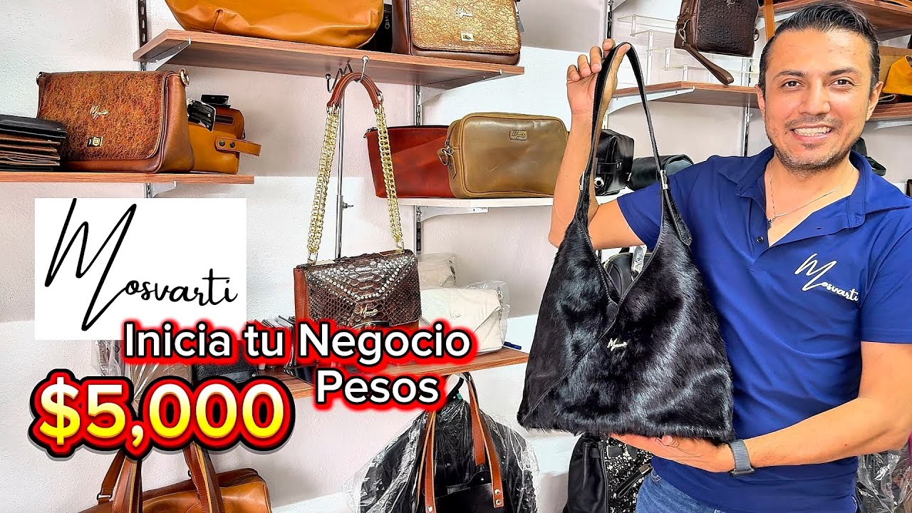 Mosvarti fabricante de bolsos de cuero y accesorios Marroquineria Mayoreo y Menudeo en León México 