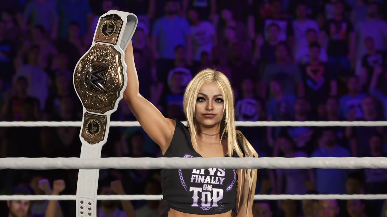 WWE 2K25 - LIV MORGAN GIVES IYO SKY A REMATCH | RAW