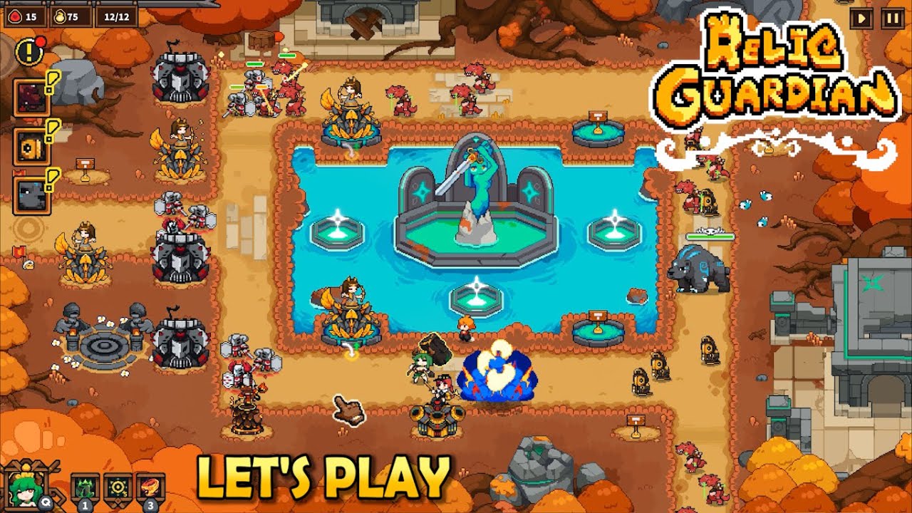RELIC GUARDIAN - TOWER DEFENSE | First Hour Walkthrough Gameplay (No Commentary)
