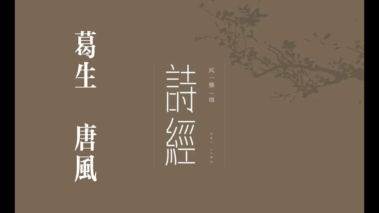 俗人读《诗》之《葛生》｜诗｜诗经｜国风｜唐风｜葛生