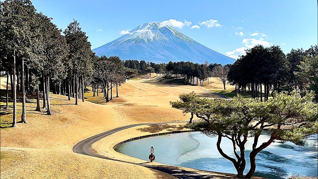 PLAY GOLF  ⛳️  AT MOUNT FUJI  🗻  @ ASAGIRI COUNTRY CLUB FULL REVIEW Fujinomiya Shizuoka JAPAN 🇯🇵