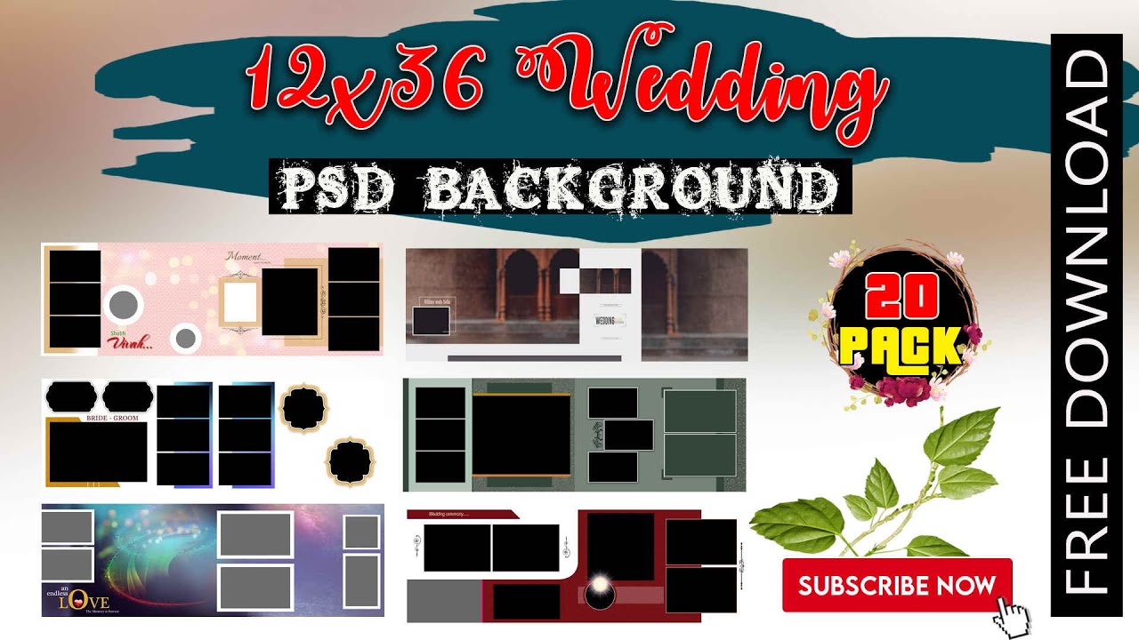 20 PACK INDIAN WEDDING AUUTO PSD