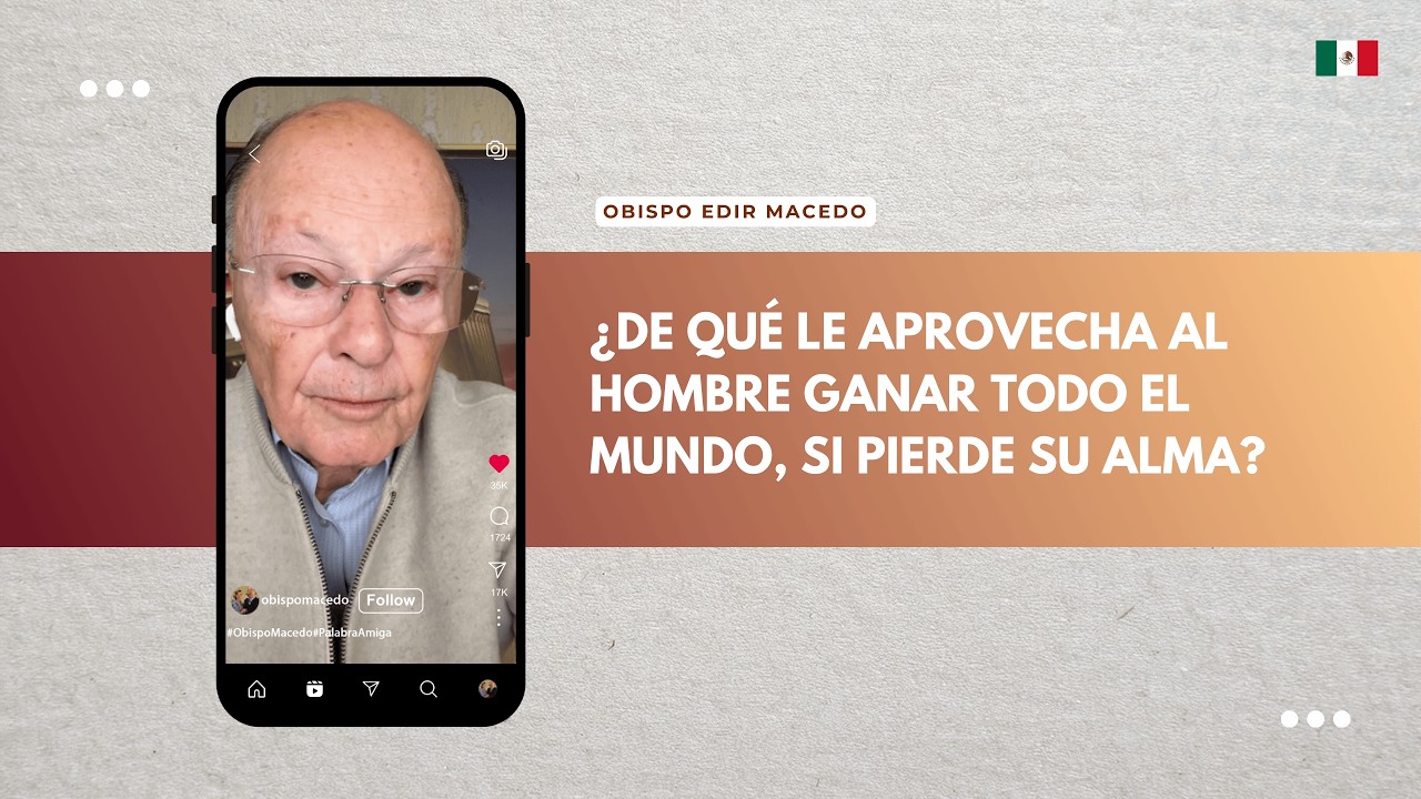 ¿DE QUÉ LE APROVECHA AL HOMBRE GANAR TODO EL MUNDO, SI PIERDE SU ALMA?