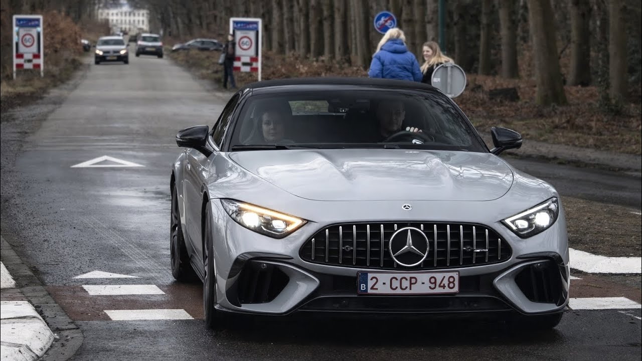Mercedes-AMG SL63 Insane Sound & Acceleration | AMG Beast