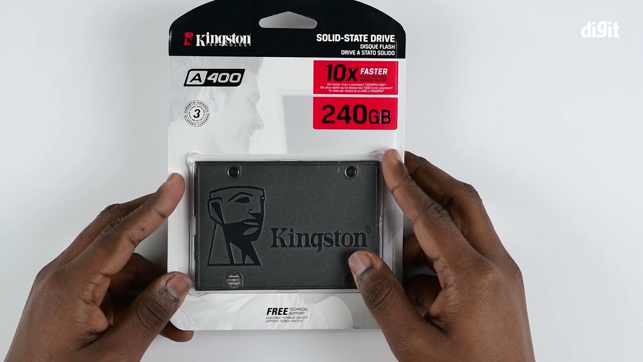 Kingston SSDNow A400 240GB Internal SSD Unboxing