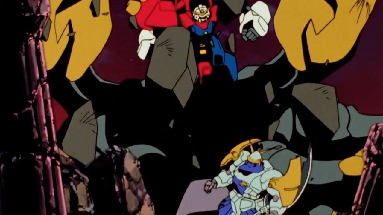 Minaret Gundam Battle Against the Devil Gundam | Mobile Fighter G Gundam