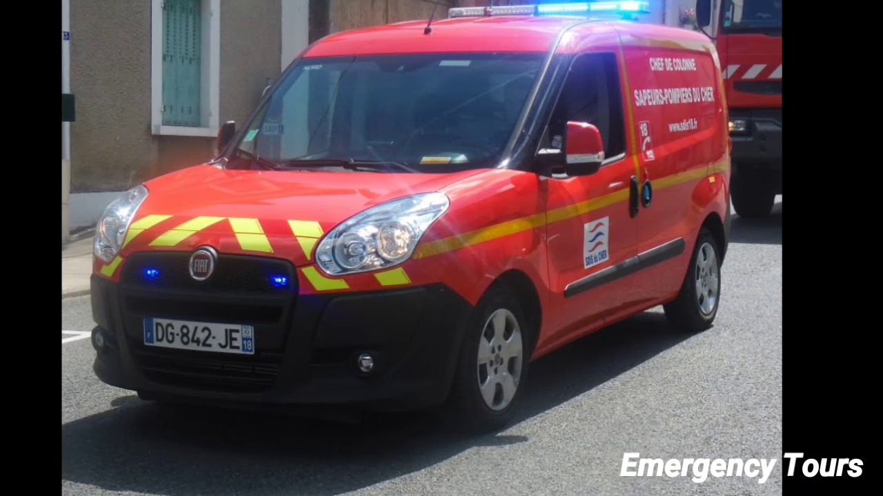 Les Vehicules des Sapeurs-Pompiers du Cher SDIS 18