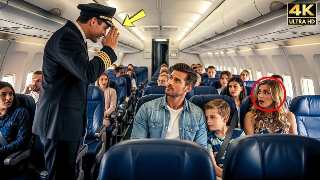 She Let Him Sit Beside Her on a Crowded Flight — Not Knowing He Was a Former Elite Pilot Single Dad