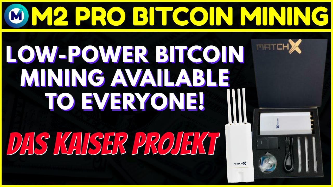 📈 MatchX M2 PRO MINER | How To Setup Bitcoin Mining