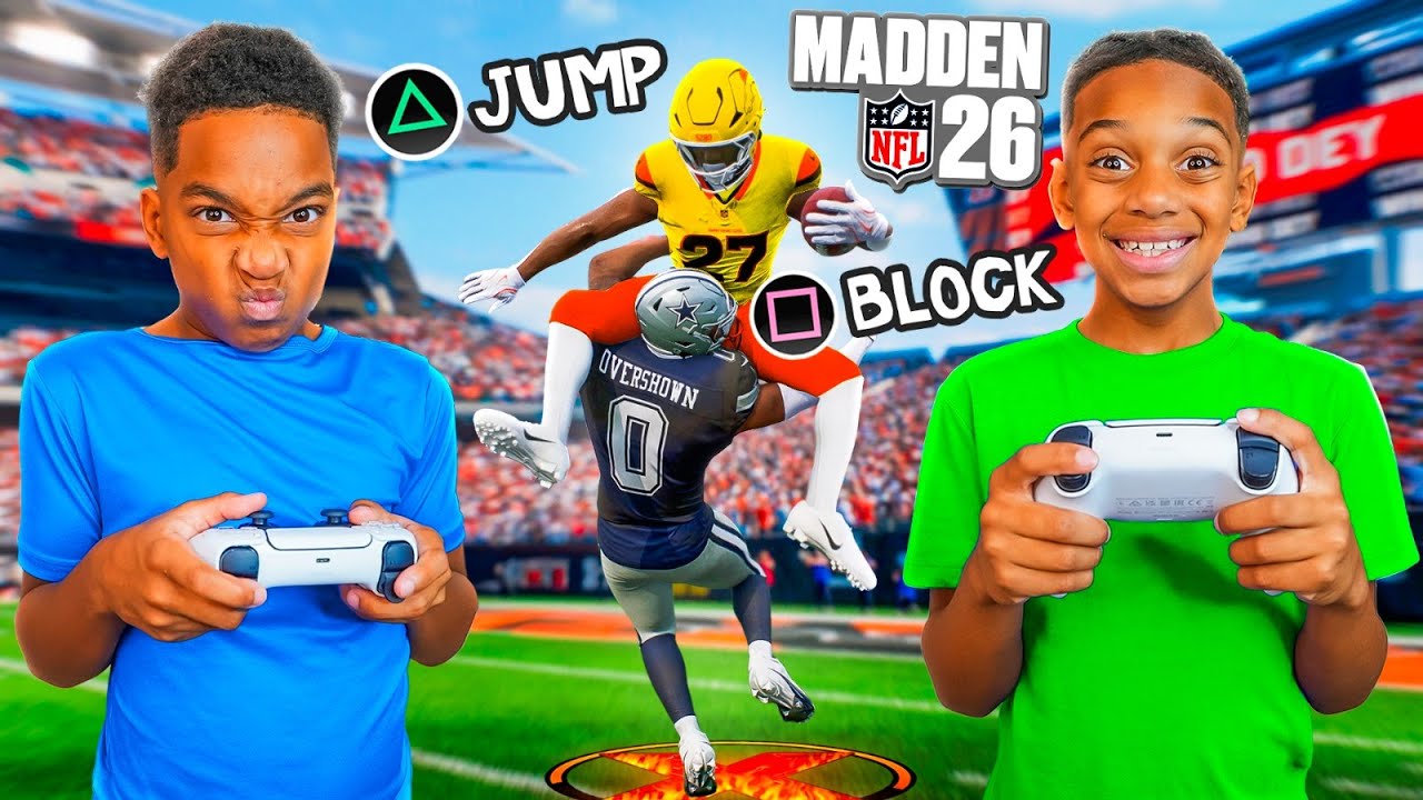 Диджей против Кайри в футбольном матче Madden 2026 №2