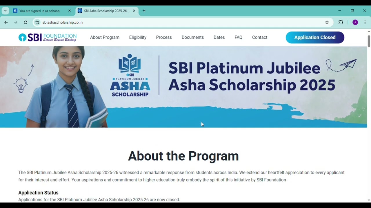 SBI Platinum jubilee Asha scholarship information.#education #scholarship #news @upwalaaryan5480 