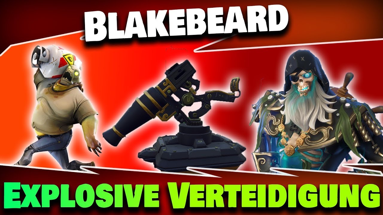 Blakebeard Schwarzherz - Eventkonstrukteur | Fortnite Rette die Welt