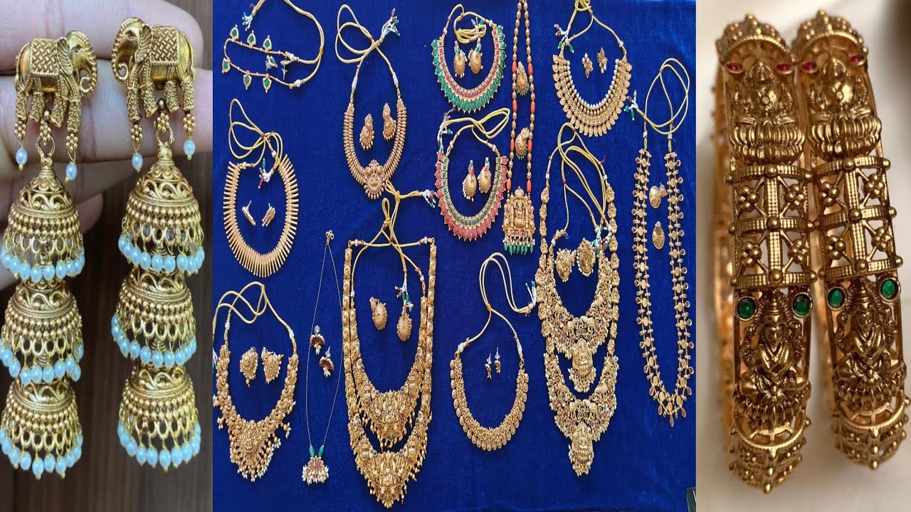 Imitation jewellery ❤️ Unjurus Lifestyle 🥰 Unstitched Churidar Materials ❤️