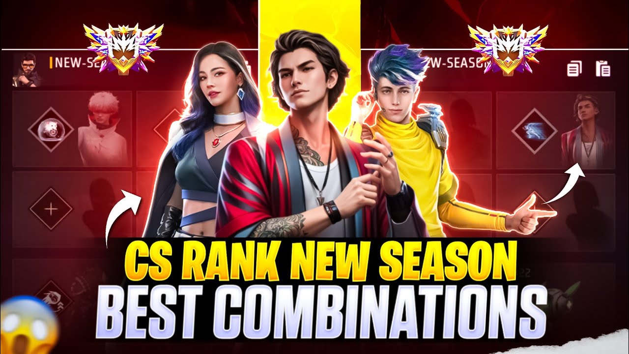 NEW SEASON (Ai VERIFIED ✅) SECRET CHARACTER COMBINATION 💀|| Cs Rank Best Character Combination