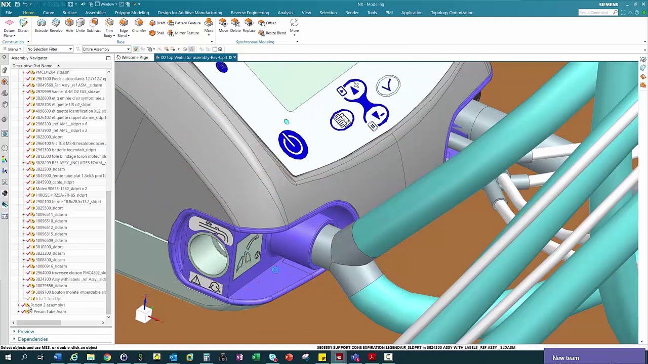 Identifying the part for Additive Manufacturing