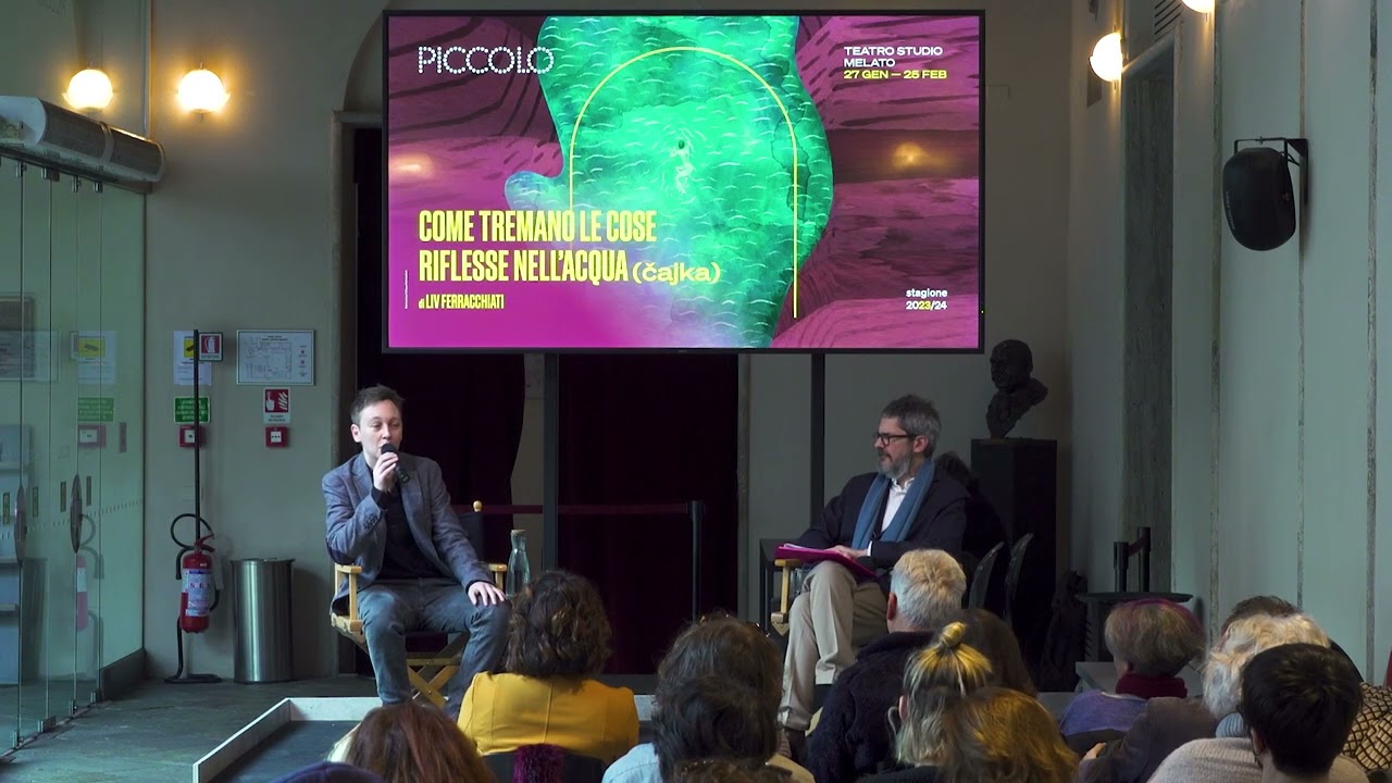 Come tremano le cose riflesse nell'acqua | Conferenza Stampa