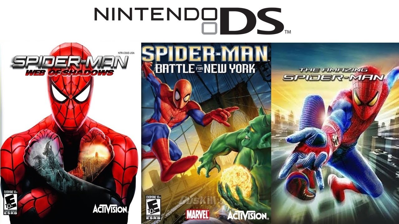 Все игры о Человеке-пауке на Nintendo DS