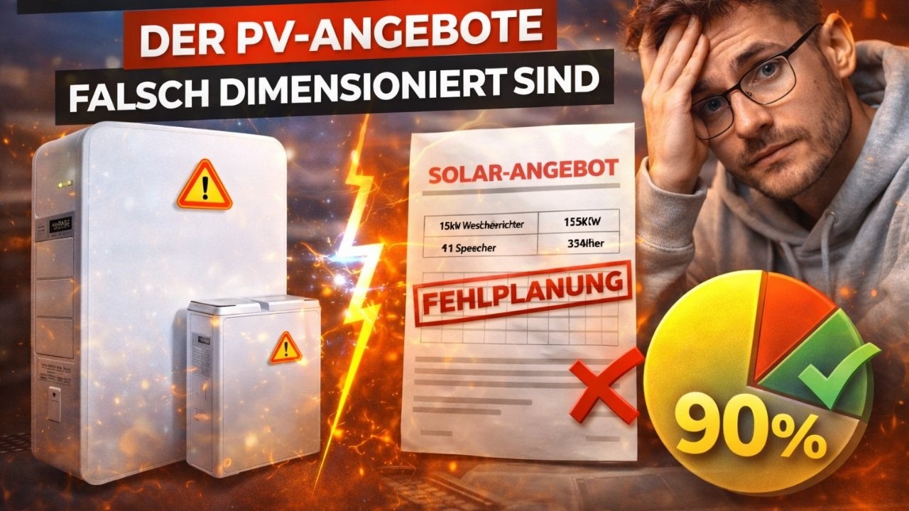 PV-Angebot 2026: Diese Planungsfehler kosten dich Geld