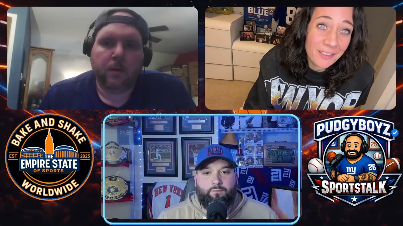 THE EMPIRE STATE OF SPORTS: TRUST THE PROCESS! TRUST HARBAUGH. SPECIAL GUEST,  PUDGYBOYZ SPORTSTALK