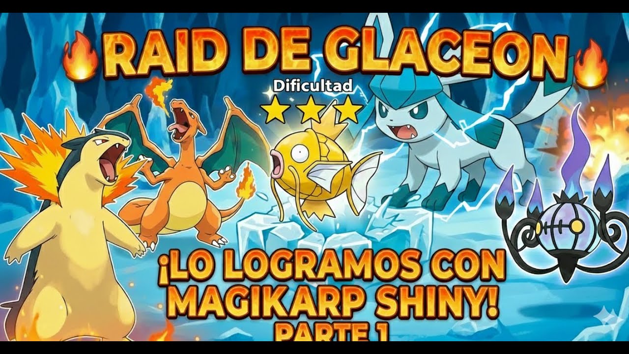Raid Glaceon - #1 Ganando las RAIDS de POKEMMO con MAGIKARP