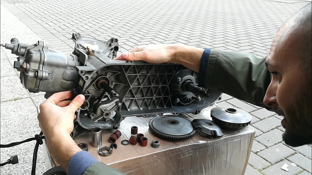 Smontiamo la trasmissione - Motore Hexagon 172 Malossi di Vittorio