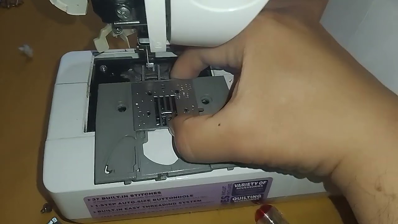 Máquina de coser marca brother, limpieza y lubricación. Explicación rápida. Para que tú lo hagas