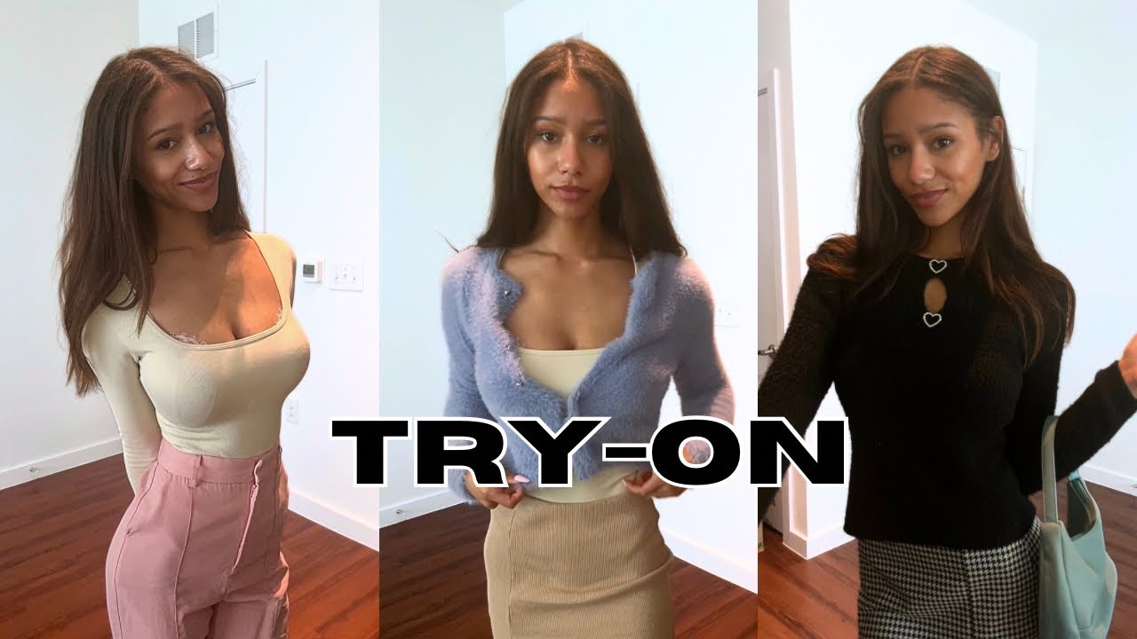 Cute Thrifted Try-On Haul 💕 with OEAK