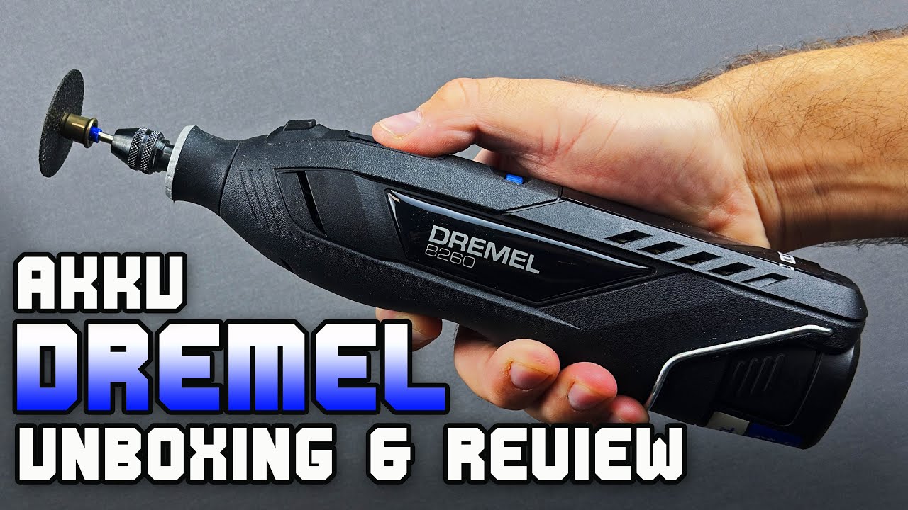 Das Flaggschiff von Dremel ! Der Akku Dremel 8260 im Test! Unboxing und Review Deutsch/German
