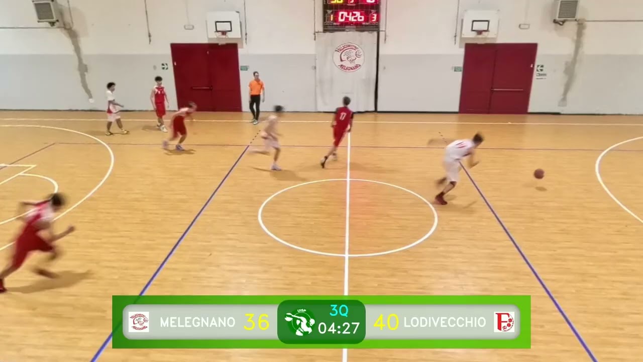 Highlight Pallacanestro Melegnano Vs Fulgor Lodivecchio