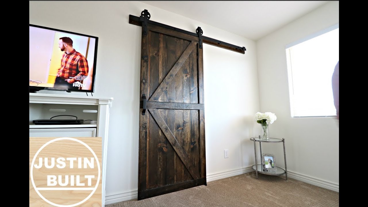 DIY Sliding Barn Door