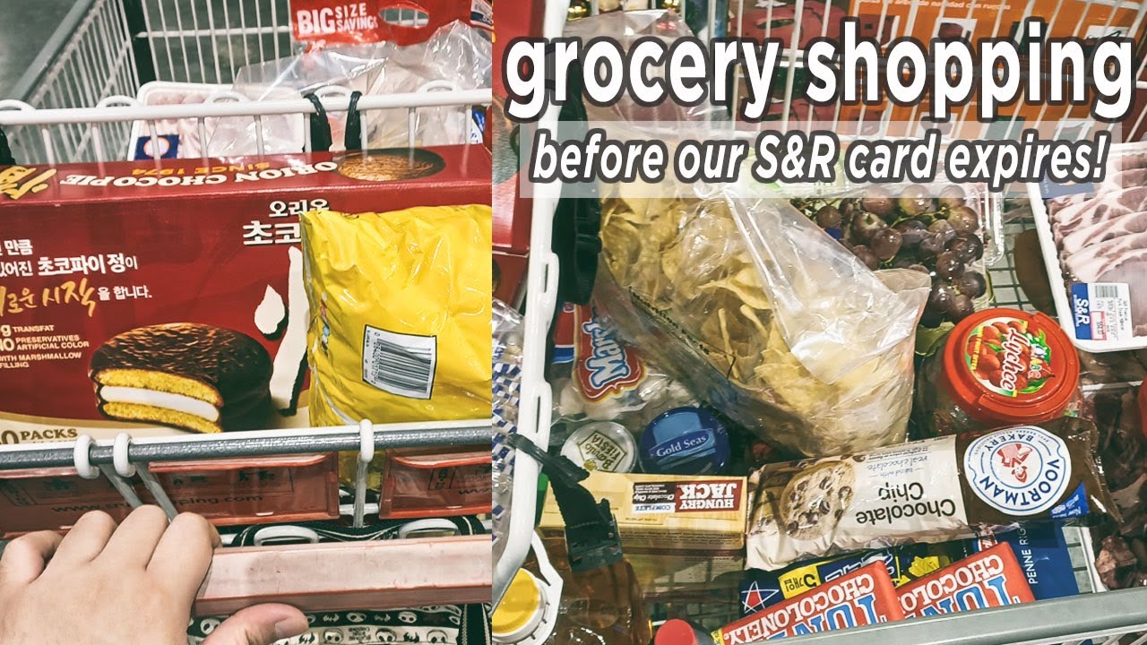 October S&R Grocery Haul (before our card expires) 😜 Let's go grocery shopping! 🛒 ASMR | Silent vlog